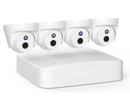 Kamera domowa Tenda K4P-4CR-1T 4MP PoE Zestaw do monitoringu 4-kamery